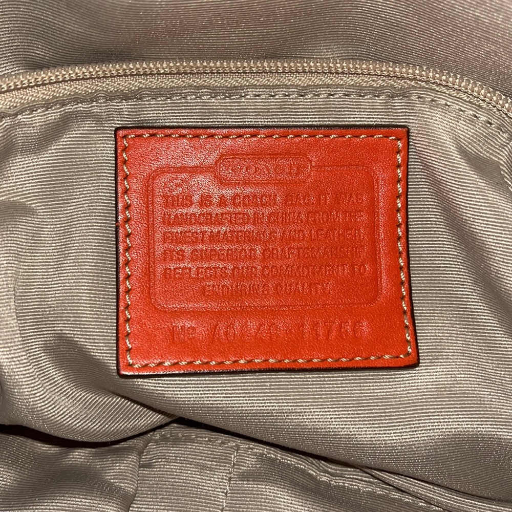 Coach bag - Used - summer colors! - Picture 3 of 5
